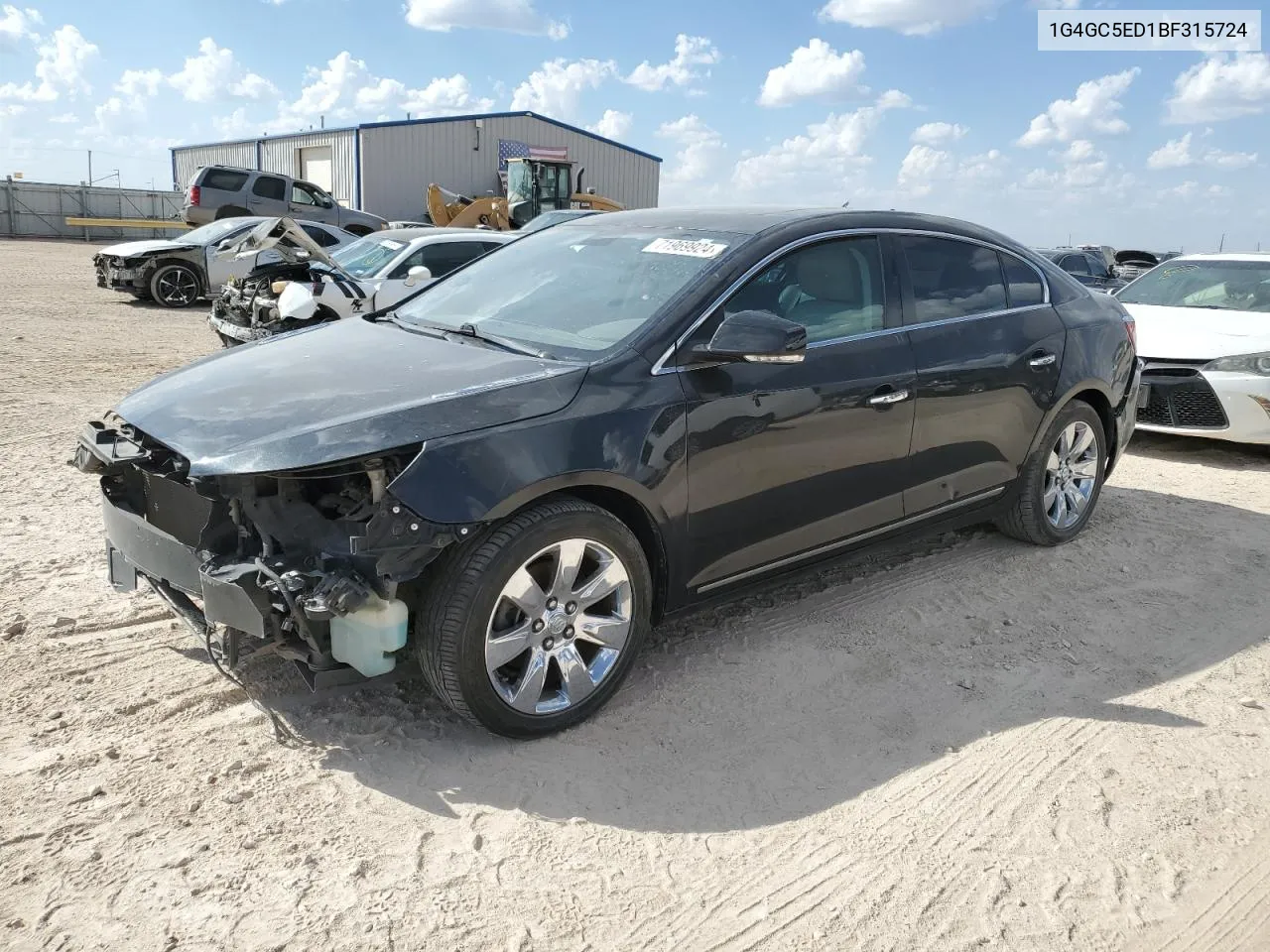 2011 Buick Lacrosse Cxl VIN: 1G4GC5ED1BF315724 Lot: 71969924