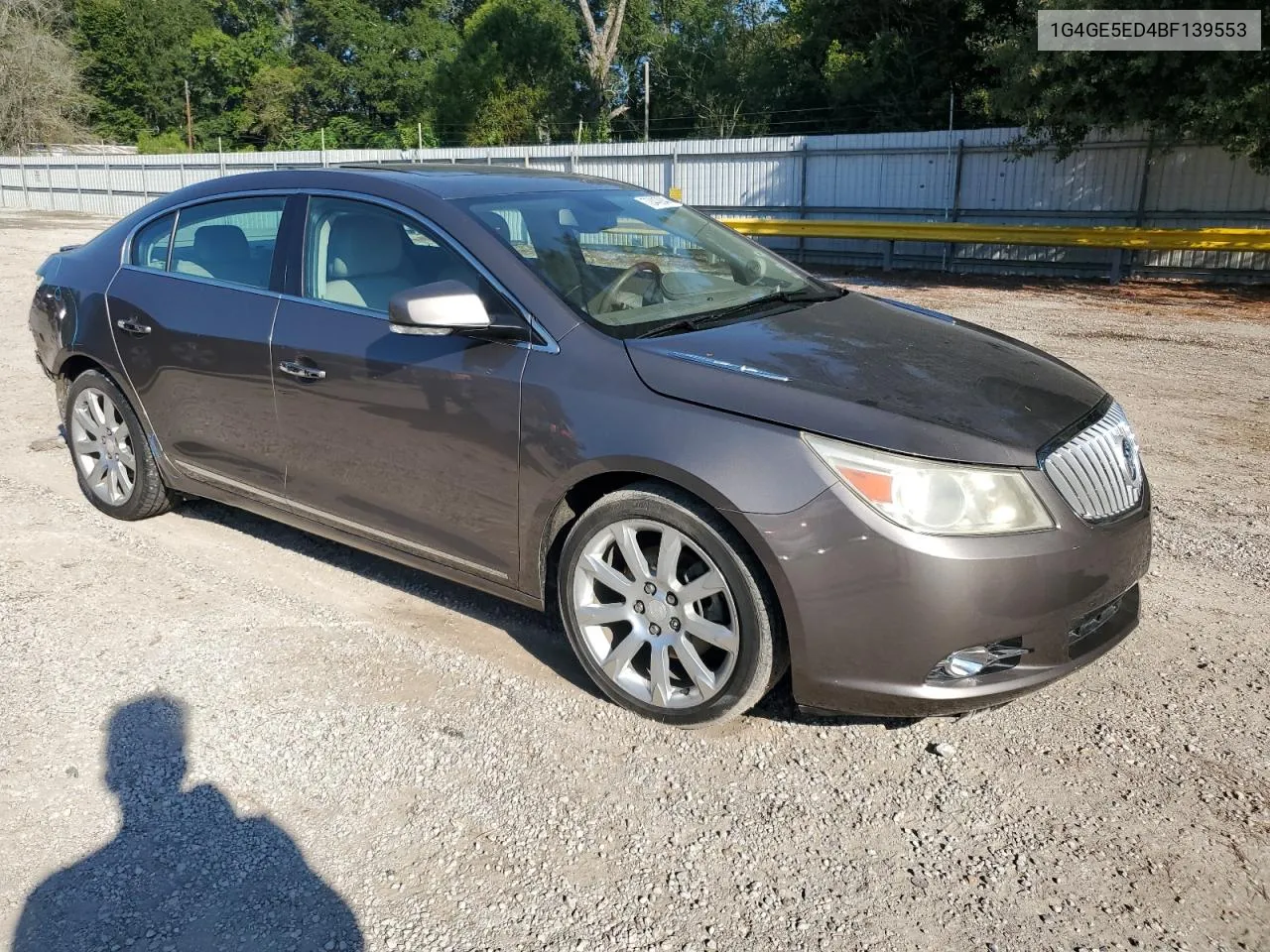 1G4GE5ED4BF139553 2011 Buick Lacrosse Cxs