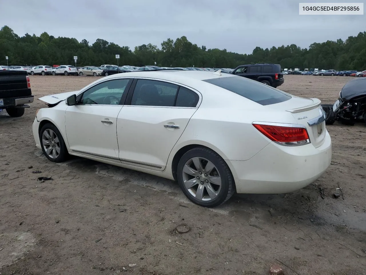 2011 Buick Lacrosse Cxl VIN: 1G4GC5ED4BF295856 Lot: 72474724