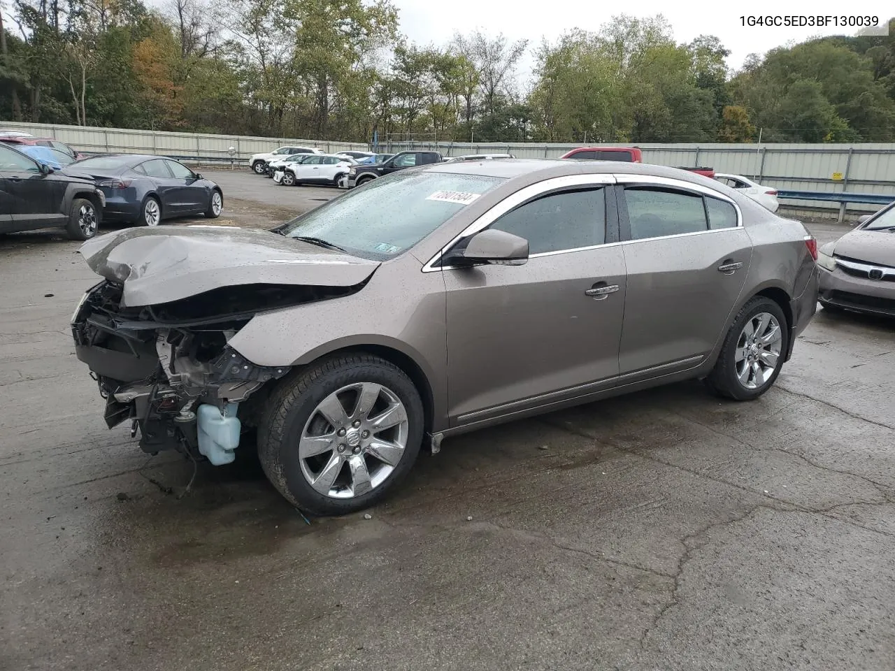 2011 Buick Lacrosse Cxl VIN: 1G4GC5ED3BF130039 Lot: 72801504