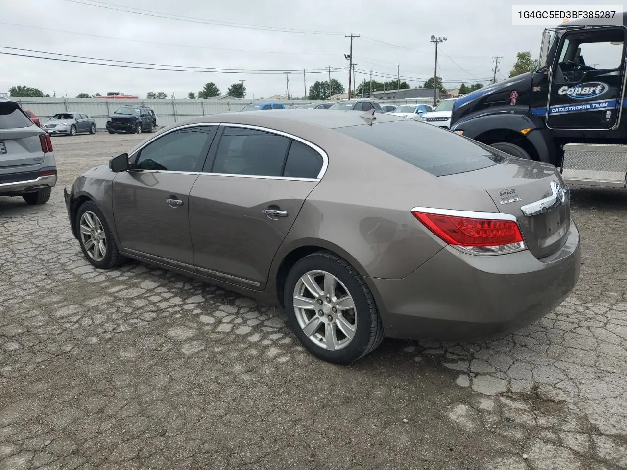 2011 Buick Lacrosse Cxl VIN: 1G4GC5ED3BF385287 Lot: 72902174