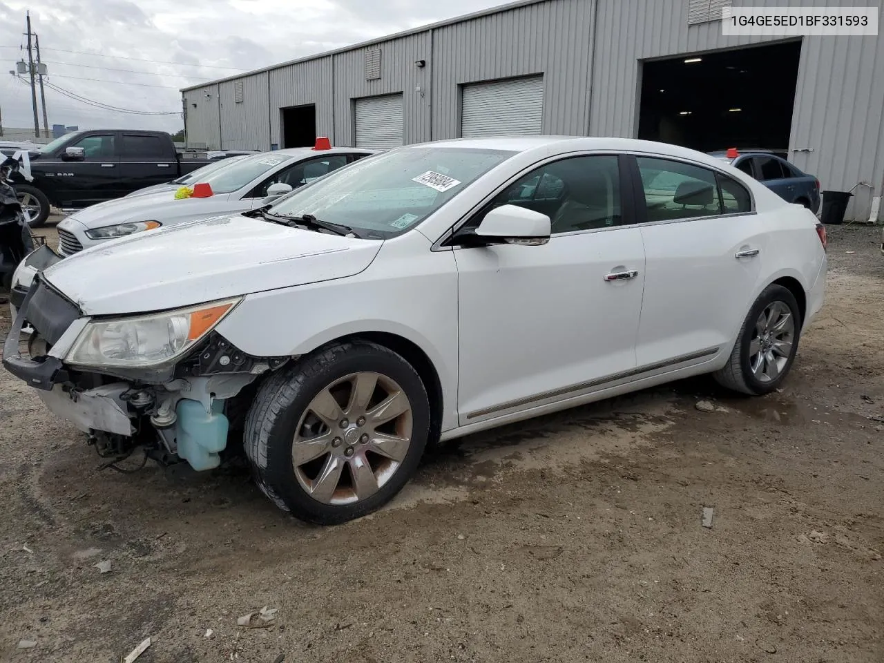 2011 Buick Lacrosse Cxs VIN: 1G4GE5ED1BF331593 Lot: 72969884