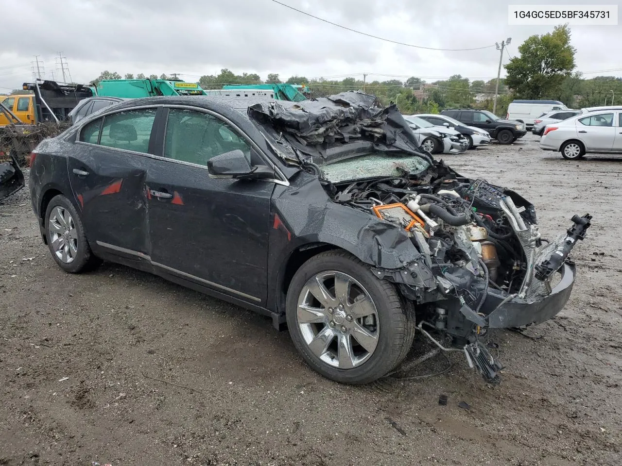 1G4GC5ED5BF345731 2011 Buick Lacrosse Cxl