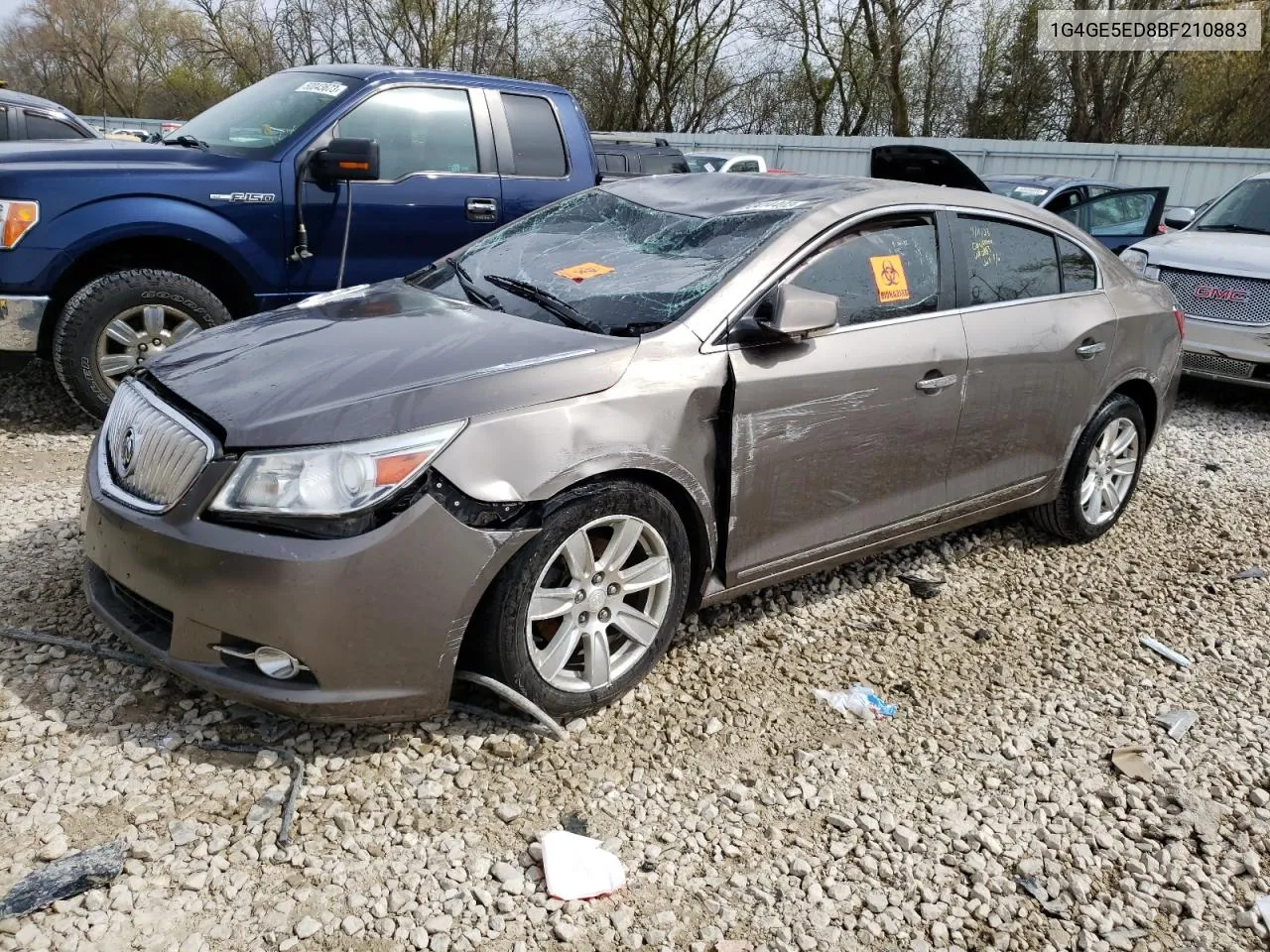 2011 Buick Lacrosse Cxs VIN: 1G4GE5ED8BF210883 Lot: 73912364