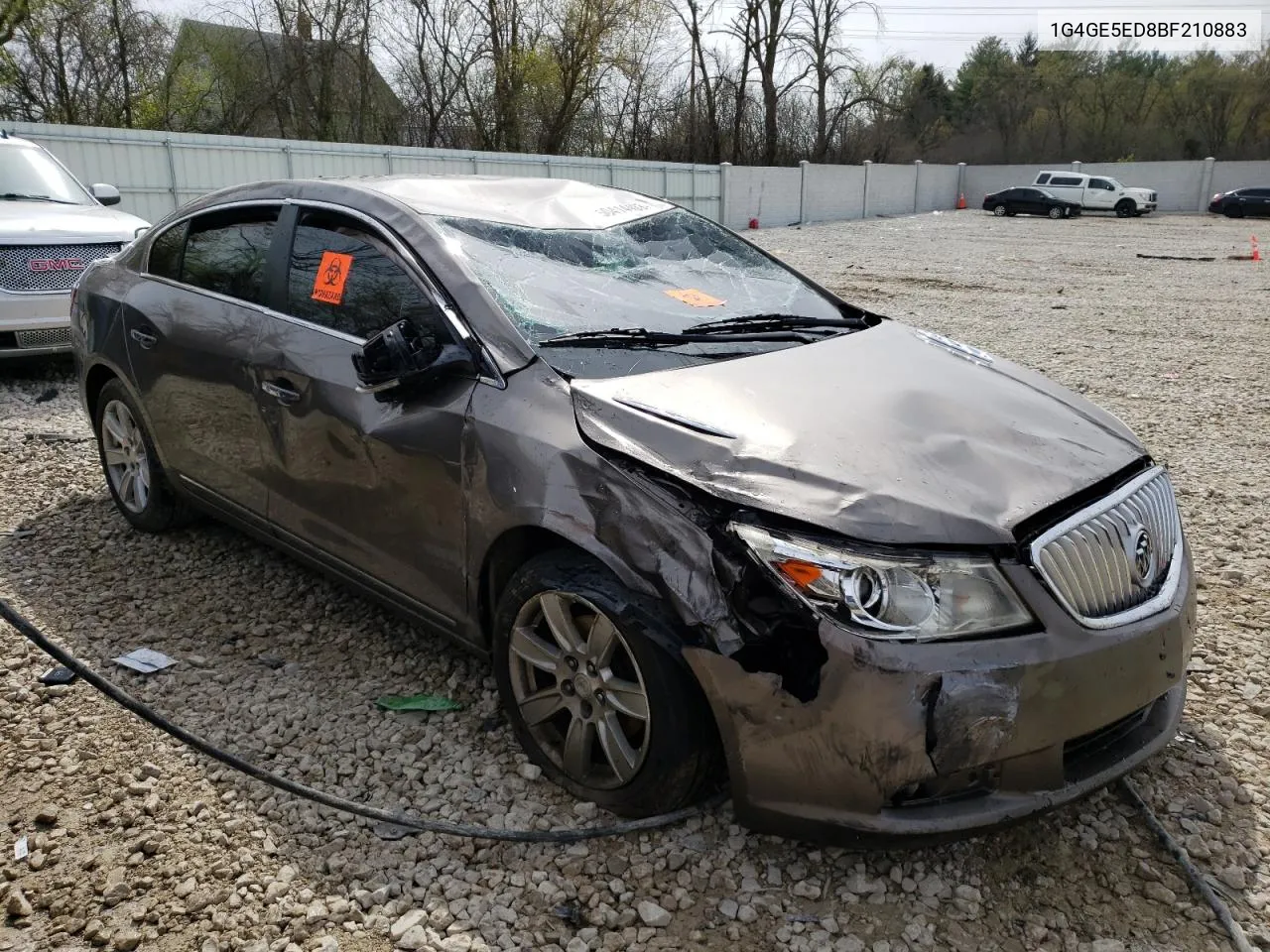 2011 Buick Lacrosse Cxs VIN: 1G4GE5ED8BF210883 Lot: 73912364