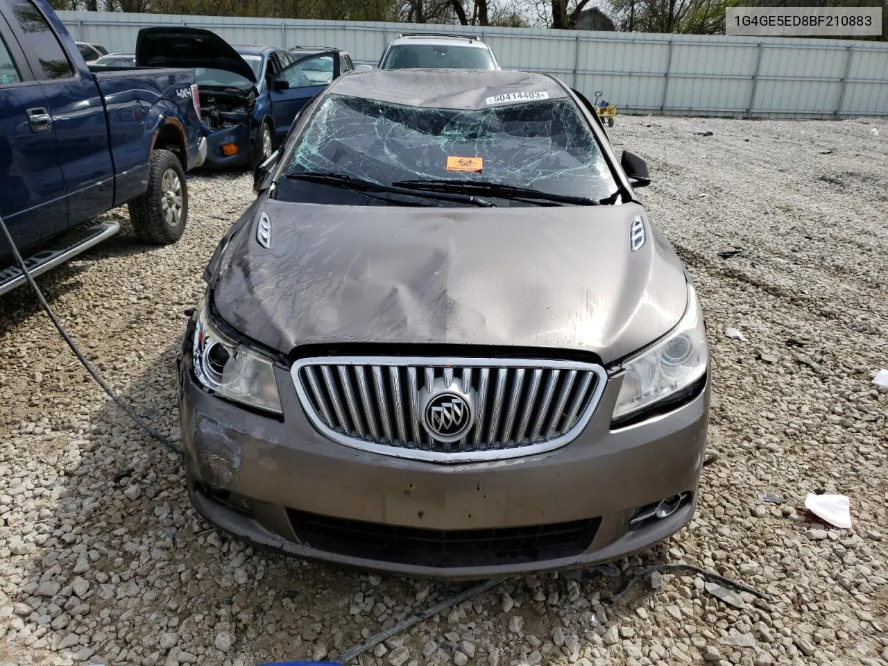 2011 Buick Lacrosse Cxs VIN: 1G4GE5ED8BF210883 Lot: 73912364