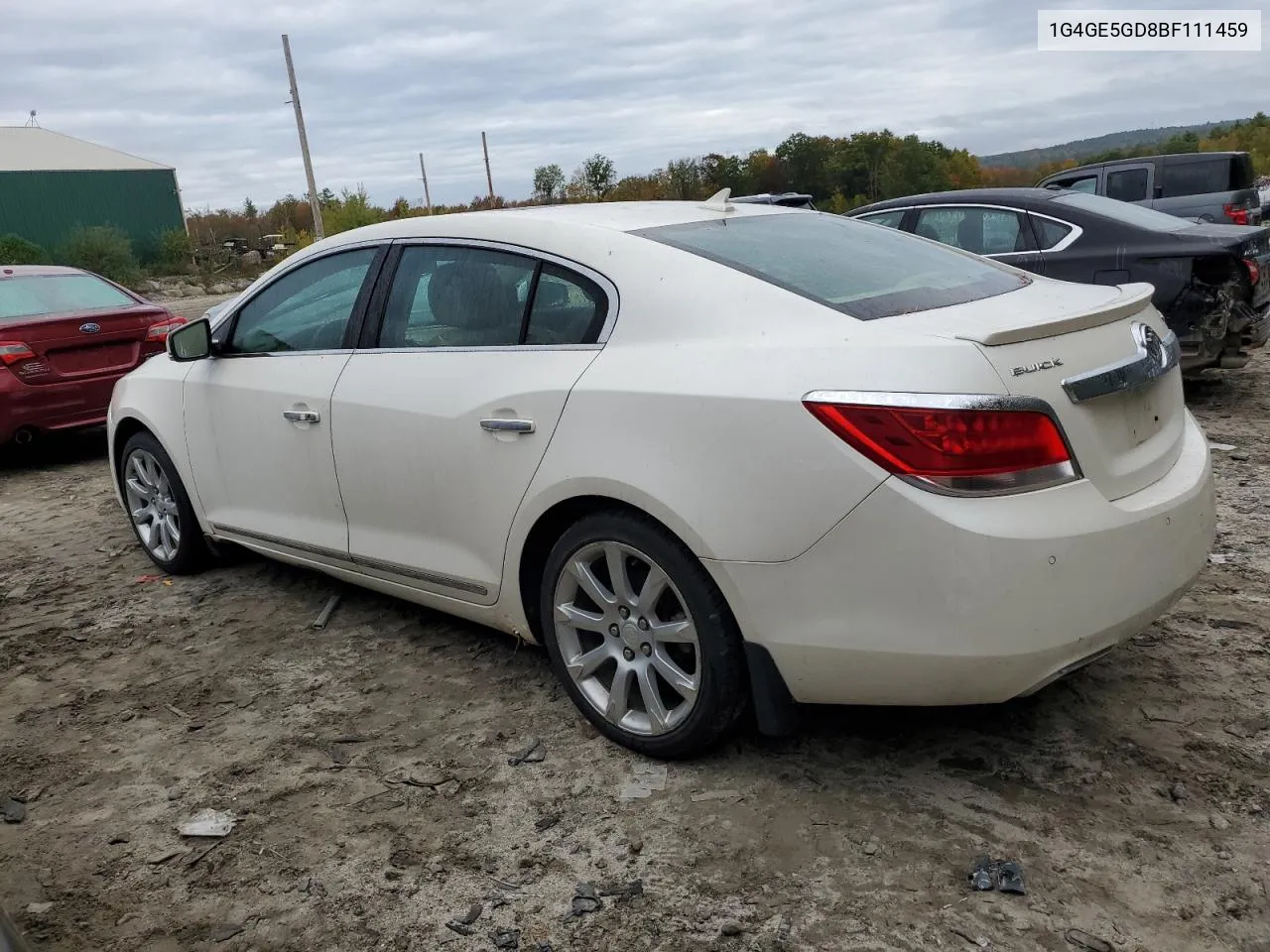 1G4GE5GD8BF111459 2011 Buick Lacrosse Cxs