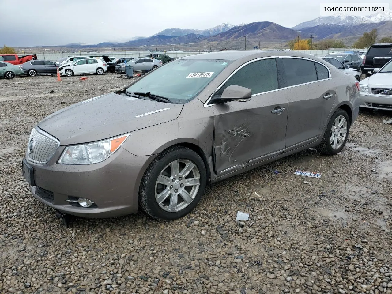 1G4GC5EC0BF318251 2011 Buick Lacrosse Cxl