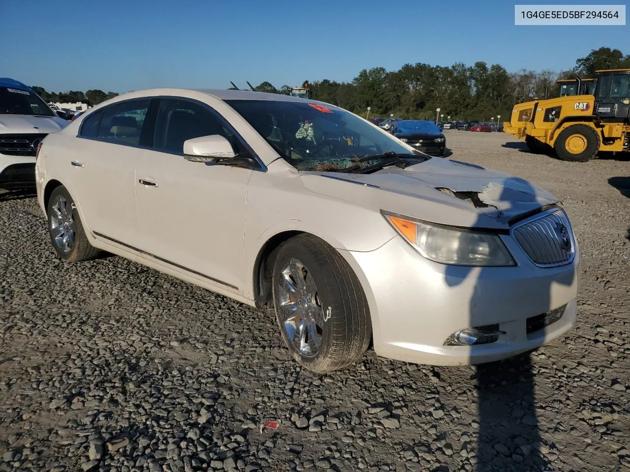 2011 Buick Lacrosse Cxs VIN: 1G4GE5ED5BF294564 Lot: 75717514