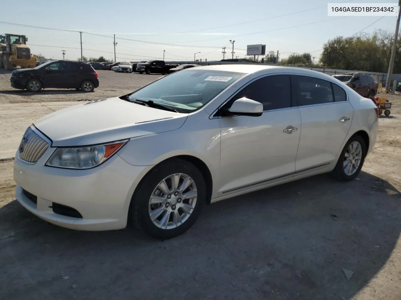 2011 Buick Lacrosse Cx VIN: 1G4GA5ED1BF234342 Lot: 76161224