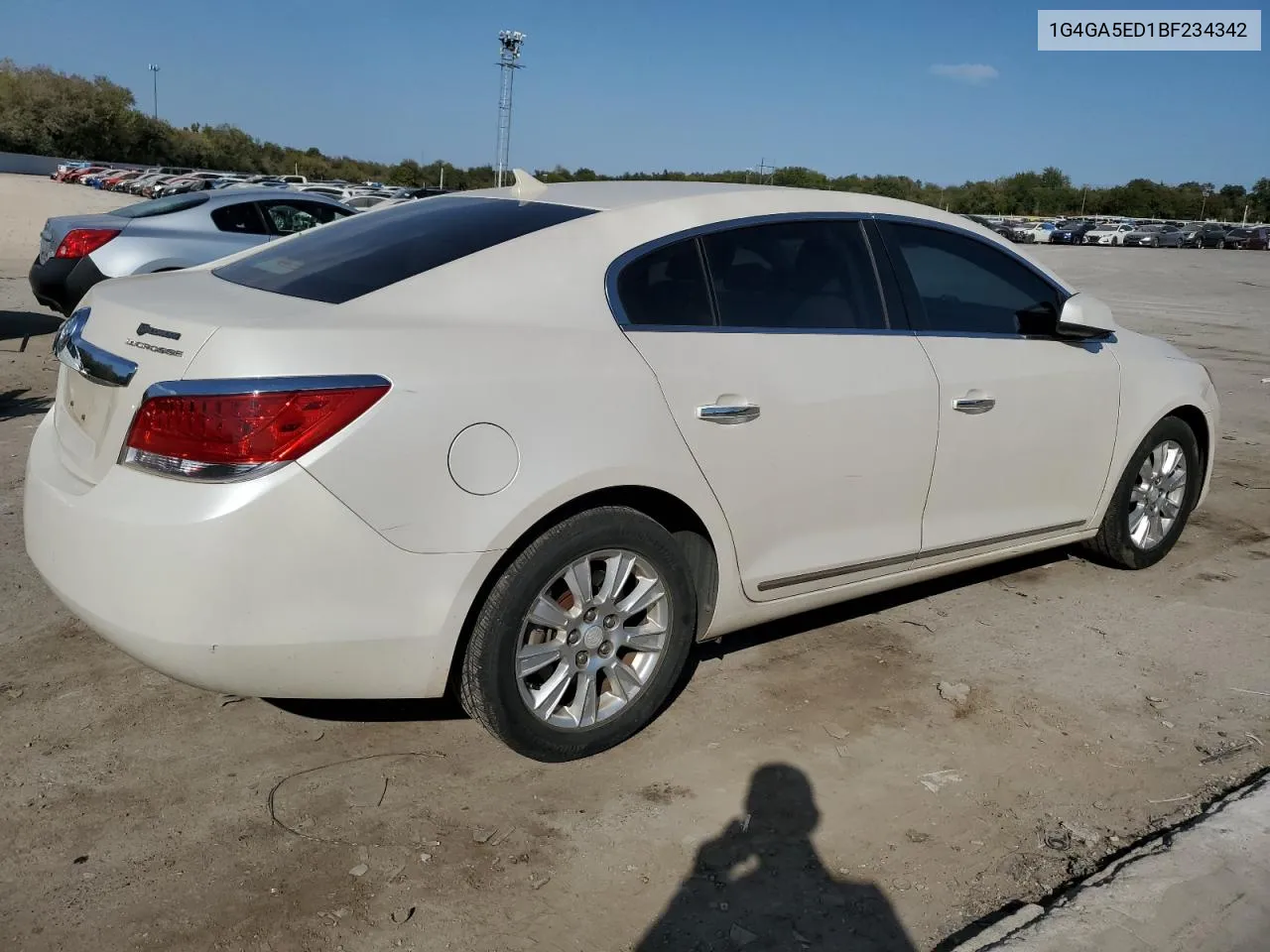 2011 Buick Lacrosse Cx VIN: 1G4GA5ED1BF234342 Lot: 76161224