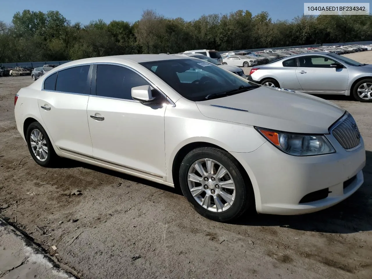 2011 Buick Lacrosse Cx VIN: 1G4GA5ED1BF234342 Lot: 76161224