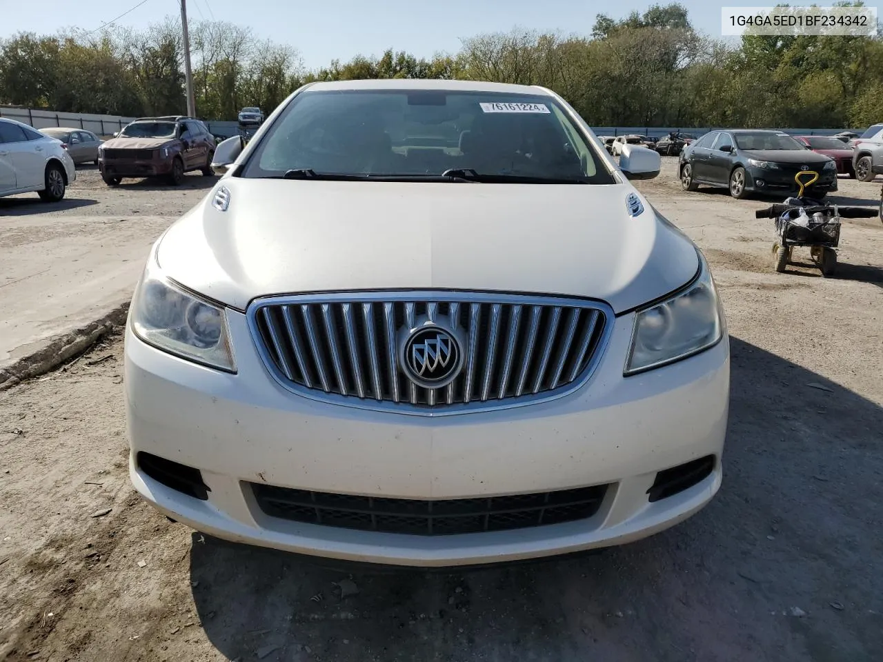 2011 Buick Lacrosse Cx VIN: 1G4GA5ED1BF234342 Lot: 76161224