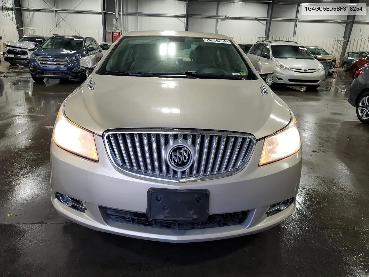 2011 Buick Lacrosse Cxl VIN: 1G4GC5ED5BF318254 Lot: 76616254