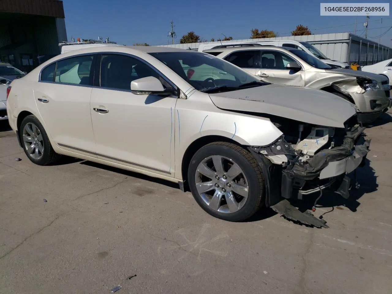 1G4GE5ED2BF268956 2011 Buick Lacrosse Cxs