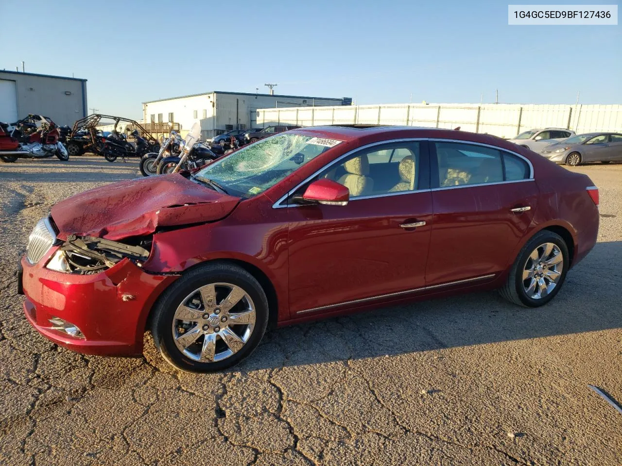 2011 Buick Lacrosse Cxl VIN: 1G4GC5ED9BF127436 Lot: 77486694