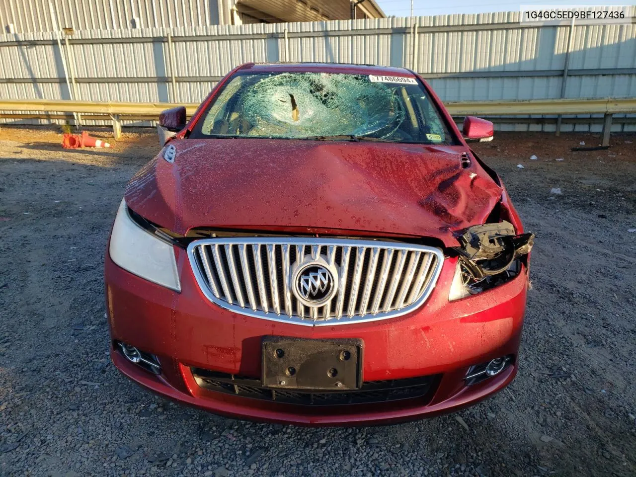 2011 Buick Lacrosse Cxl VIN: 1G4GC5ED9BF127436 Lot: 77486694