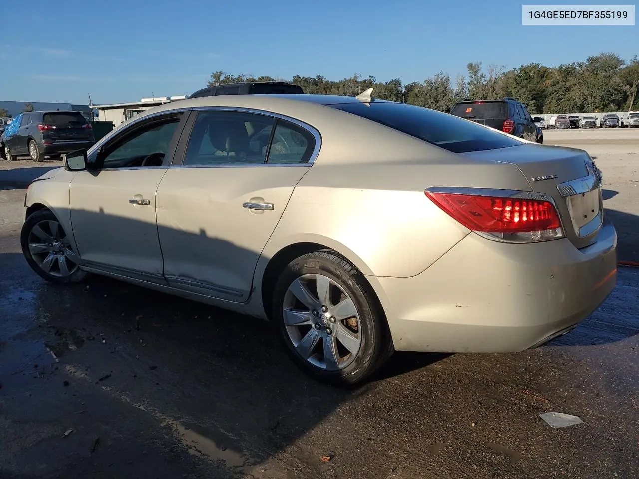 2011 Buick Lacrosse Cxs VIN: 1G4GE5ED7BF355199 Lot: 77741744