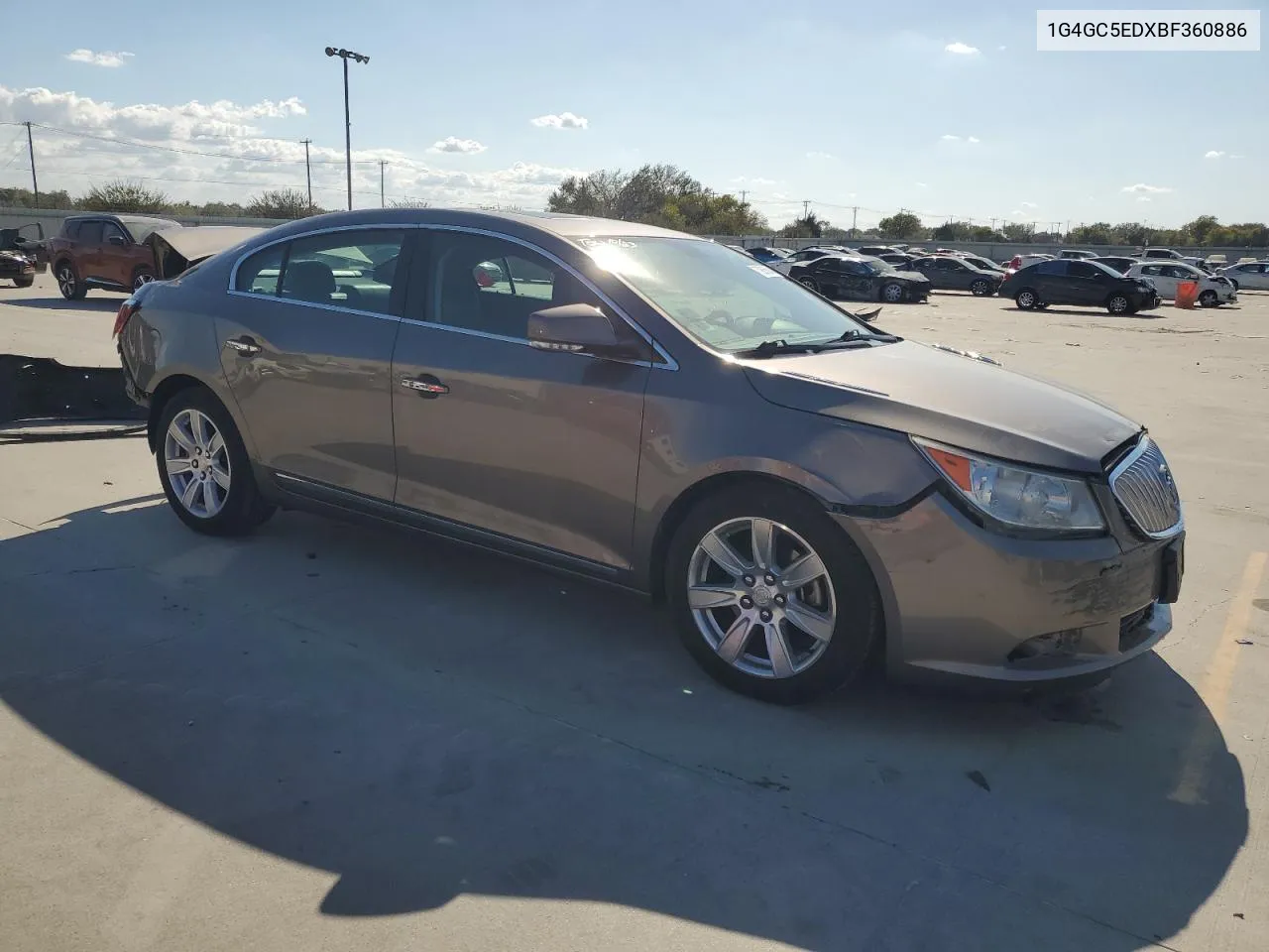 2011 Buick Lacrosse Cxl VIN: 1G4GC5EDXBF360886 Lot: 77905584