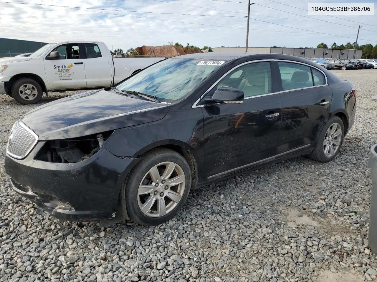 2011 Buick Lacrosse Cxl VIN: 1G4GC5EC3BF386706 Lot: 79017664