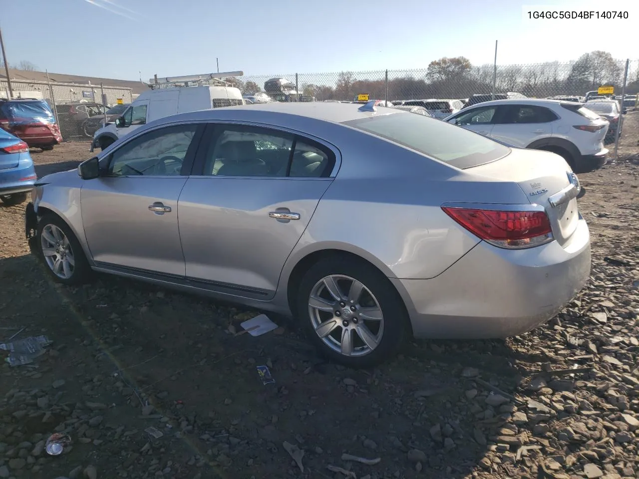 2011 Buick Lacrosse Cxl VIN: 1G4GC5GD4BF140740 Lot: 79253844