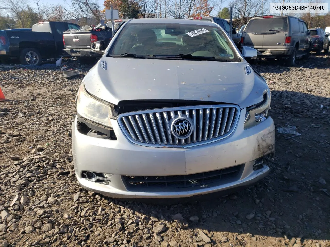 2011 Buick Lacrosse Cxl VIN: 1G4GC5GD4BF140740 Lot: 79253844