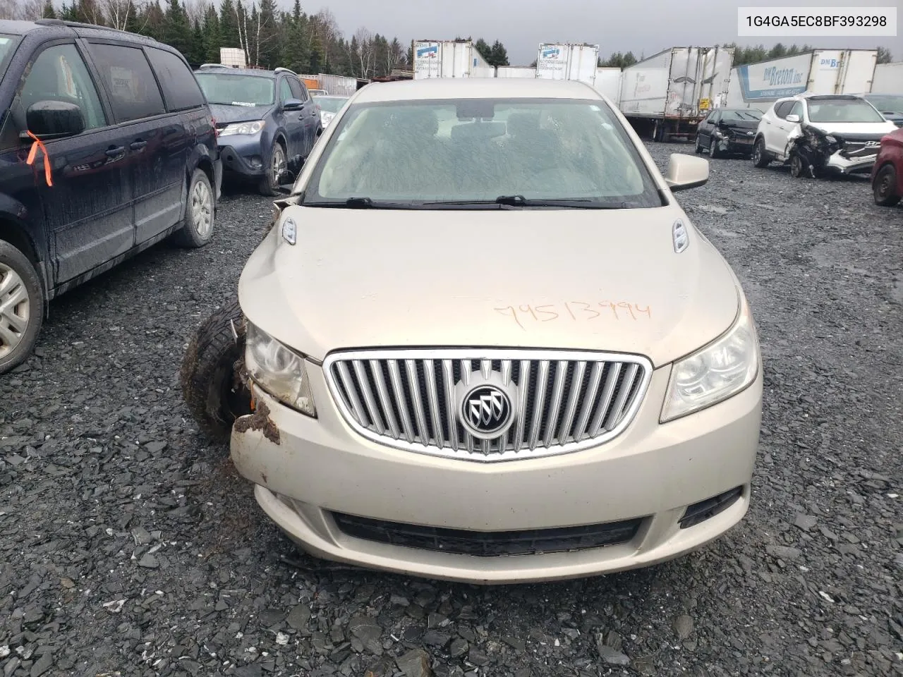 2011 Buick Lacrosse Cx VIN: 1G4GA5EC8BF393298 Lot: 79513994