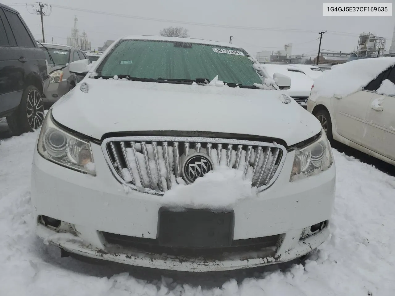 1G4GJ5E37CF169635 2012 Buick Lacrosse Touring