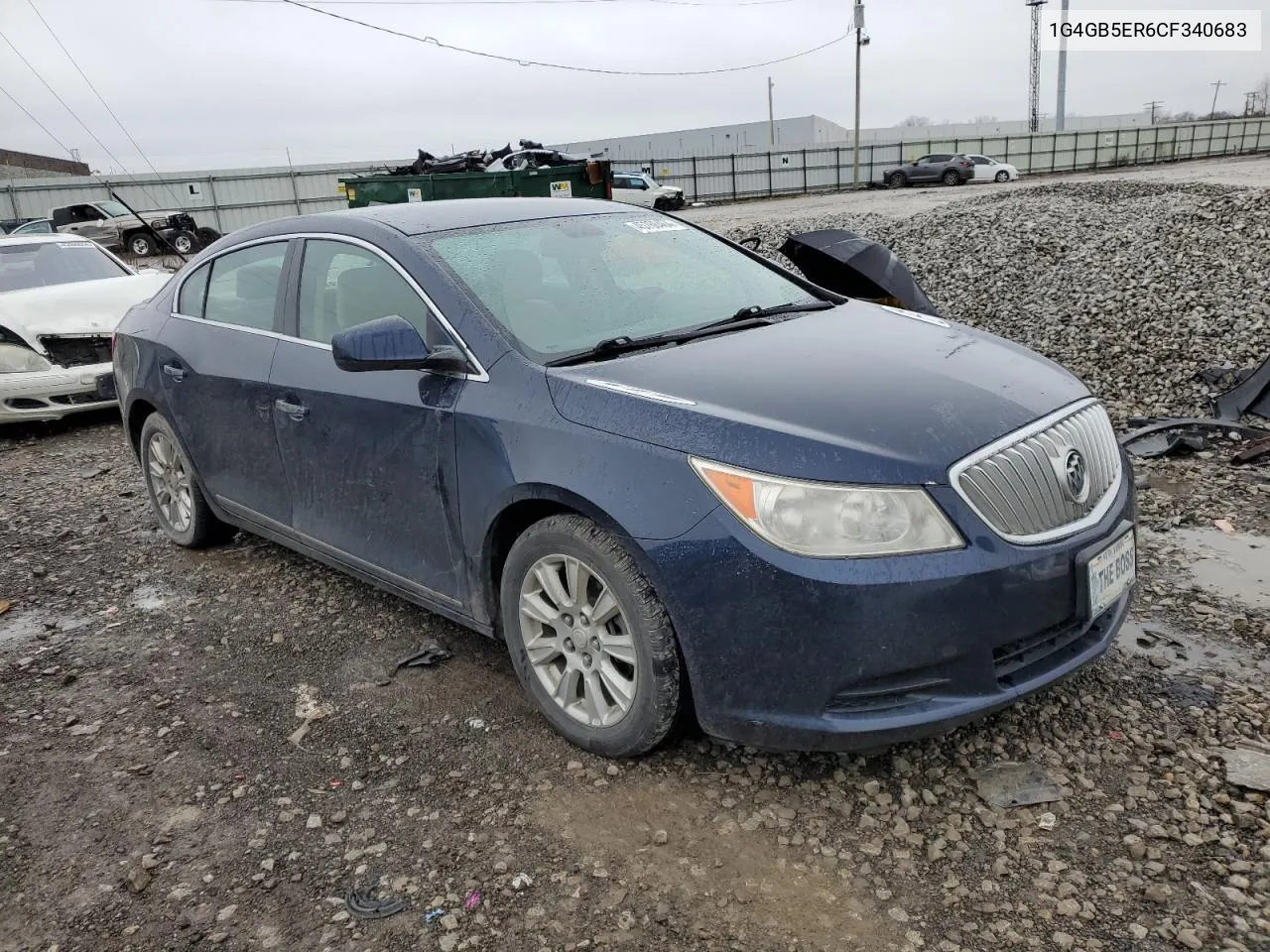 2012 Buick Lacrosse Convenience VIN: 1G4GB5ER6CF340683 Lot: 45768464