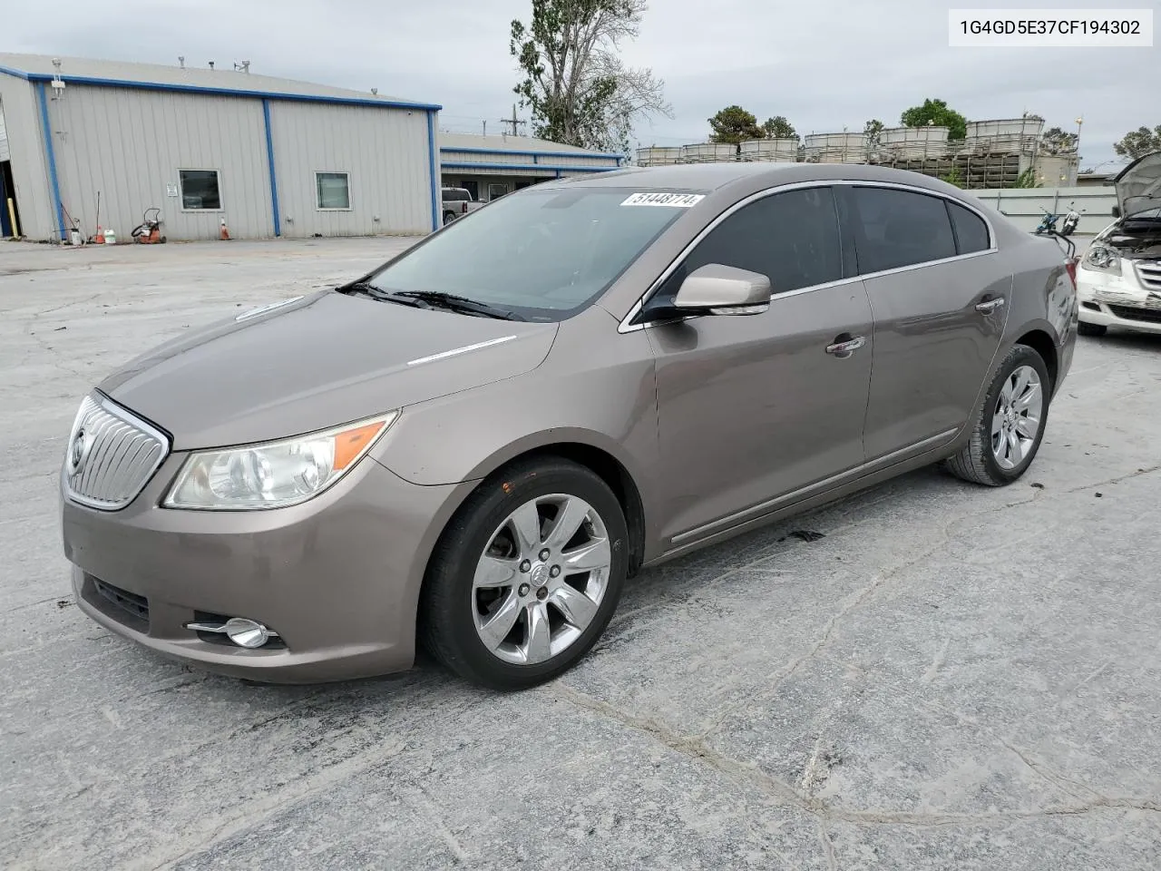 2012 Buick Lacrosse Premium VIN: 1G4GD5E37CF194302 Lot: 51448774