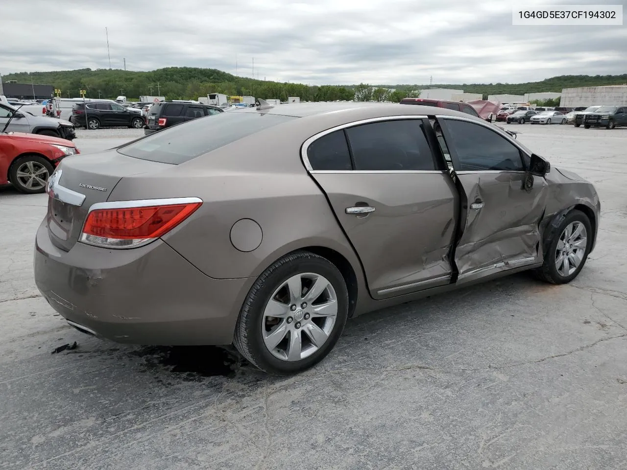 2012 Buick Lacrosse Premium VIN: 1G4GD5E37CF194302 Lot: 51448774