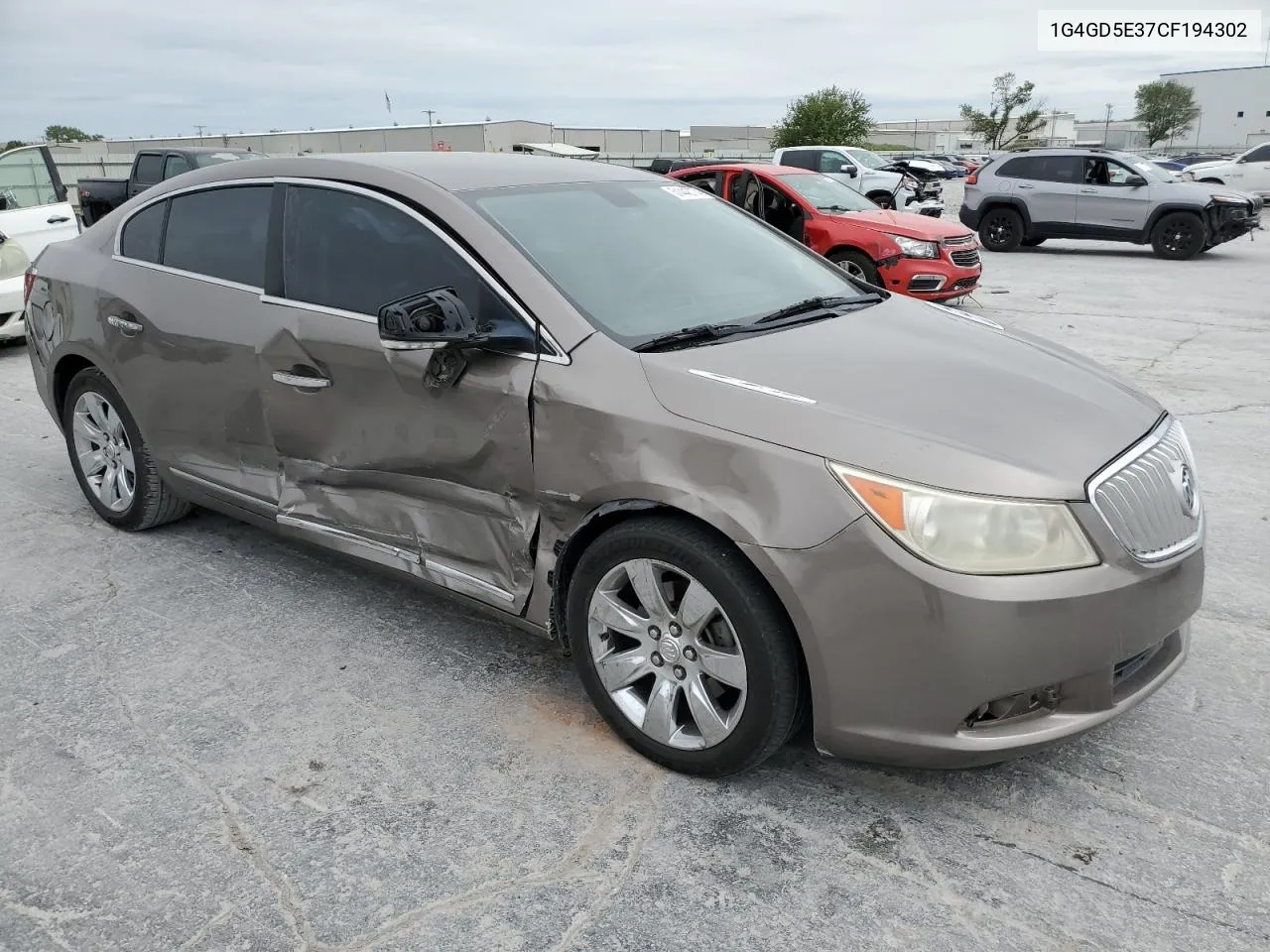 2012 Buick Lacrosse Premium VIN: 1G4GD5E37CF194302 Lot: 51448774