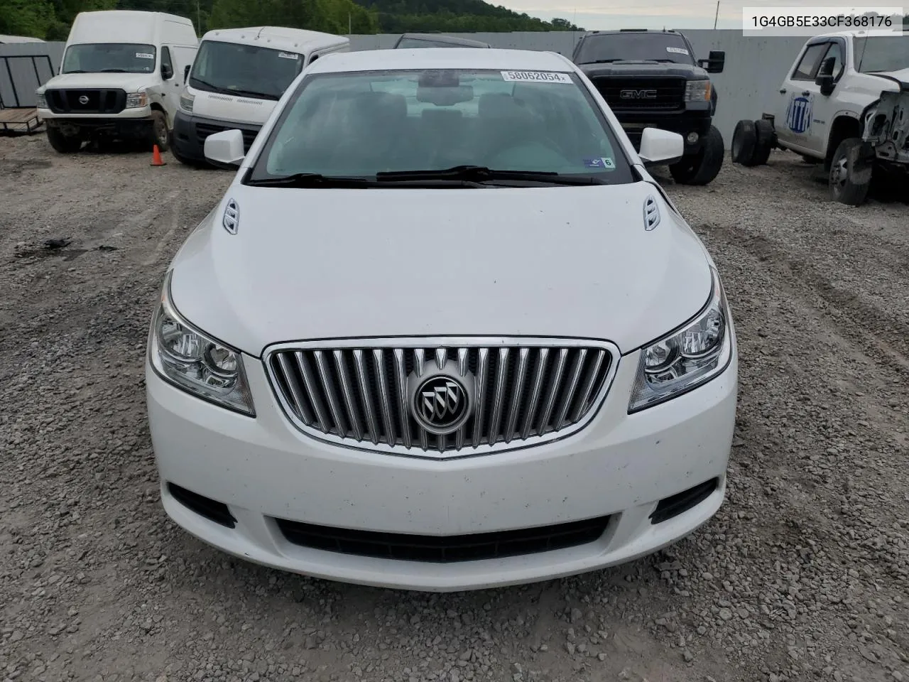 2012 Buick Lacrosse Convenience VIN: 1G4GB5E33CF368176 Lot: 58062054