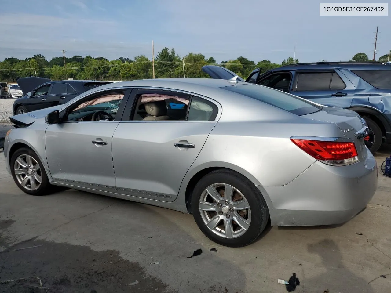 1G4GD5E34CF267402 2012 Buick Lacrosse Premium