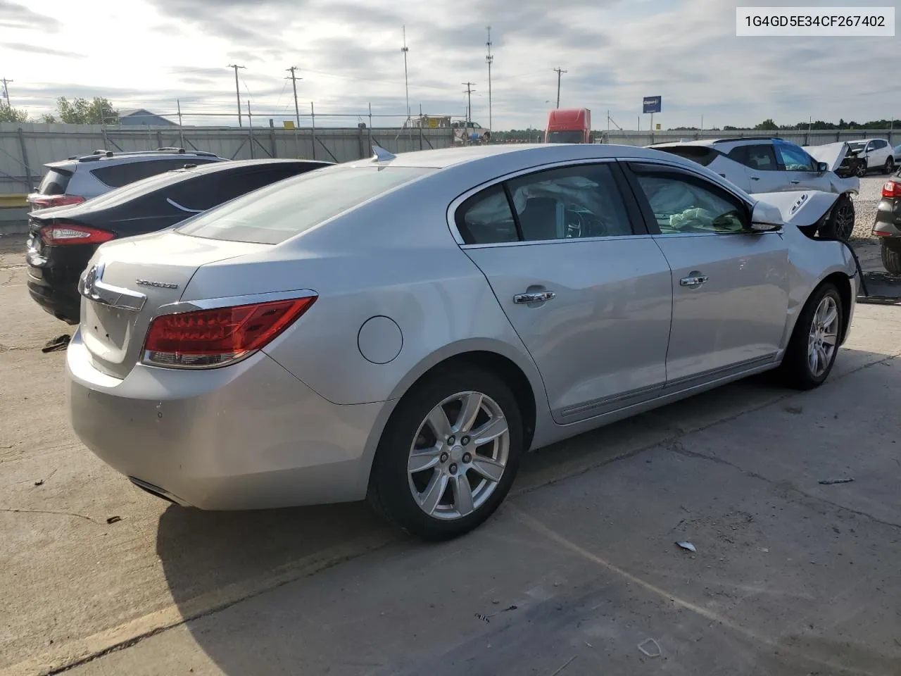 2012 Buick Lacrosse Premium VIN: 1G4GD5E34CF267402 Lot: 61107104