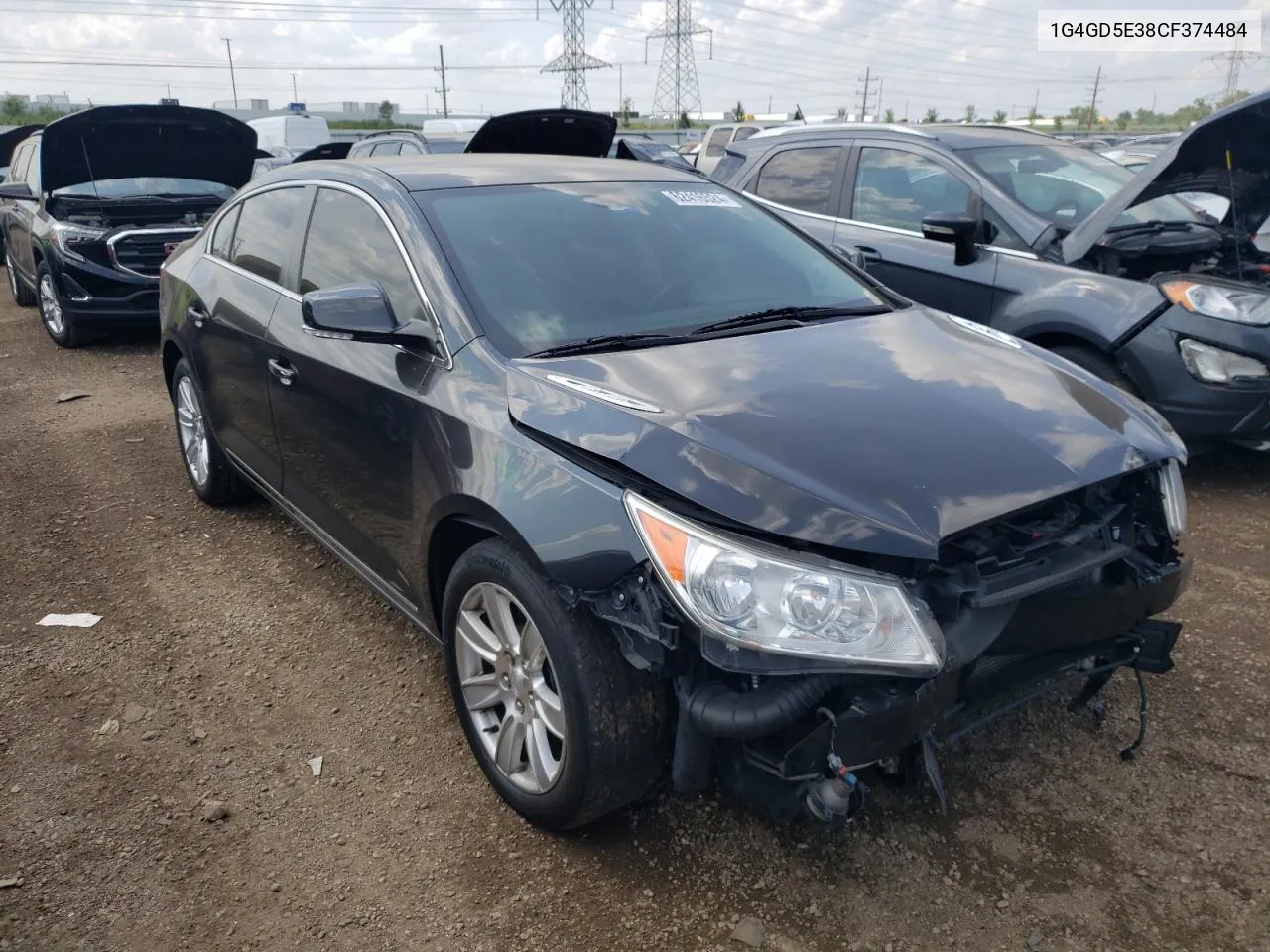 1G4GD5E38CF374484 2012 Buick Lacrosse Premium