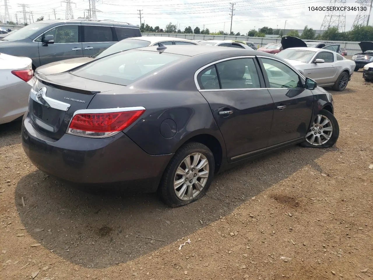 1G4GC5ERXCF346130 2012 Buick Lacrosse