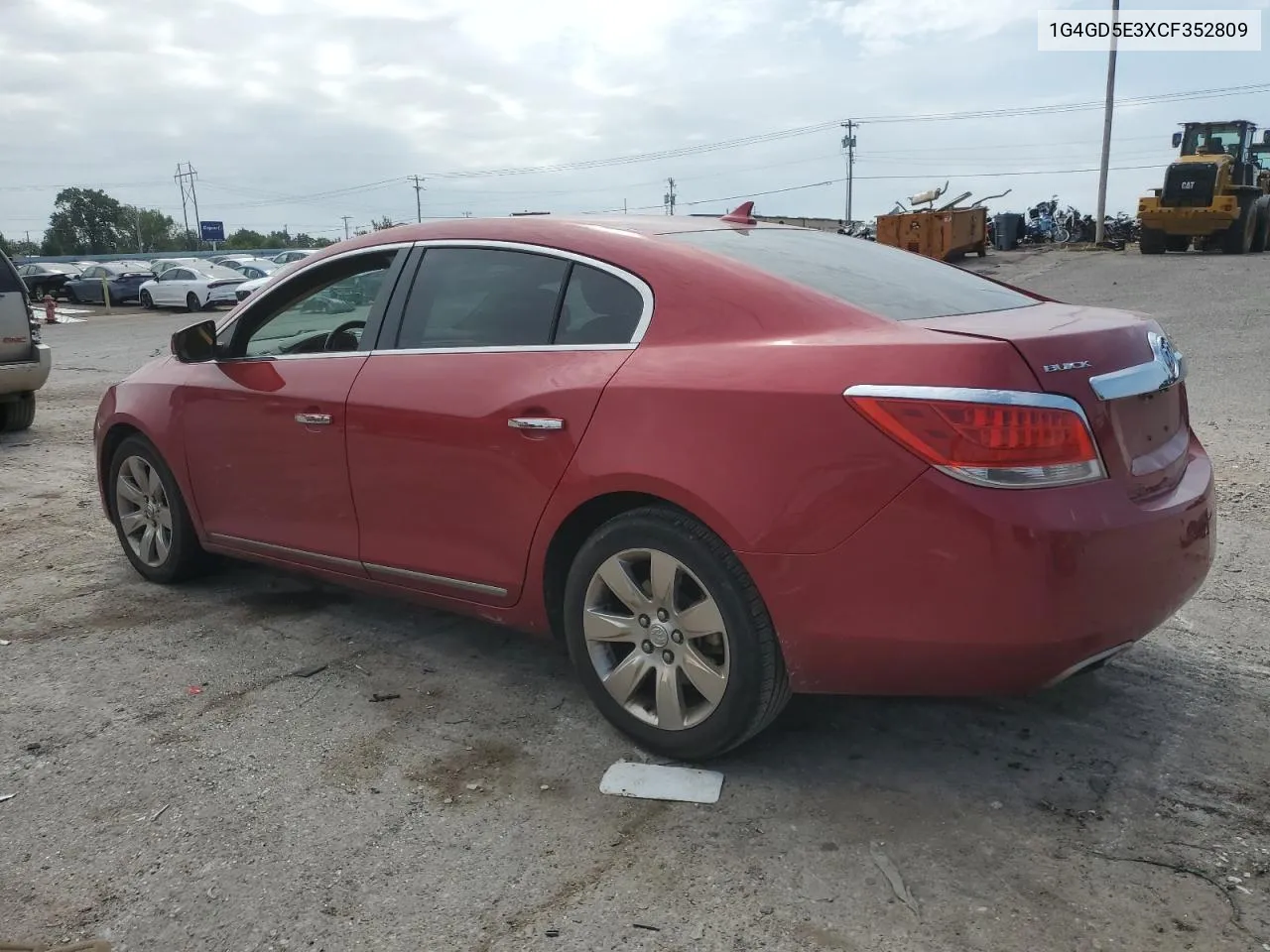 2012 Buick Lacrosse Premium VIN: 1G4GD5E3XCF352809 Lot: 66992424