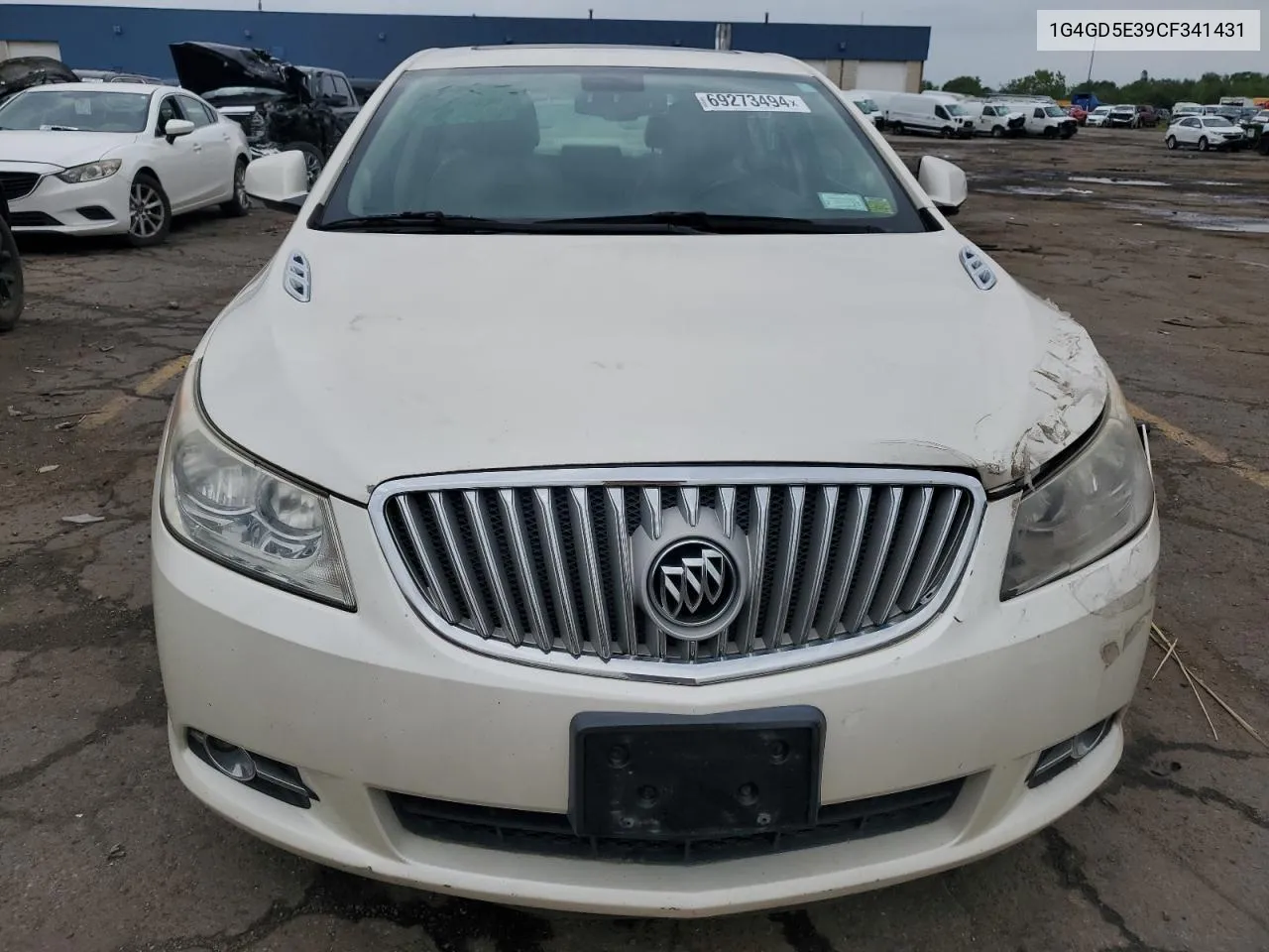 2012 Buick Lacrosse Premium VIN: 1G4GD5E39CF341431 Lot: 69273494