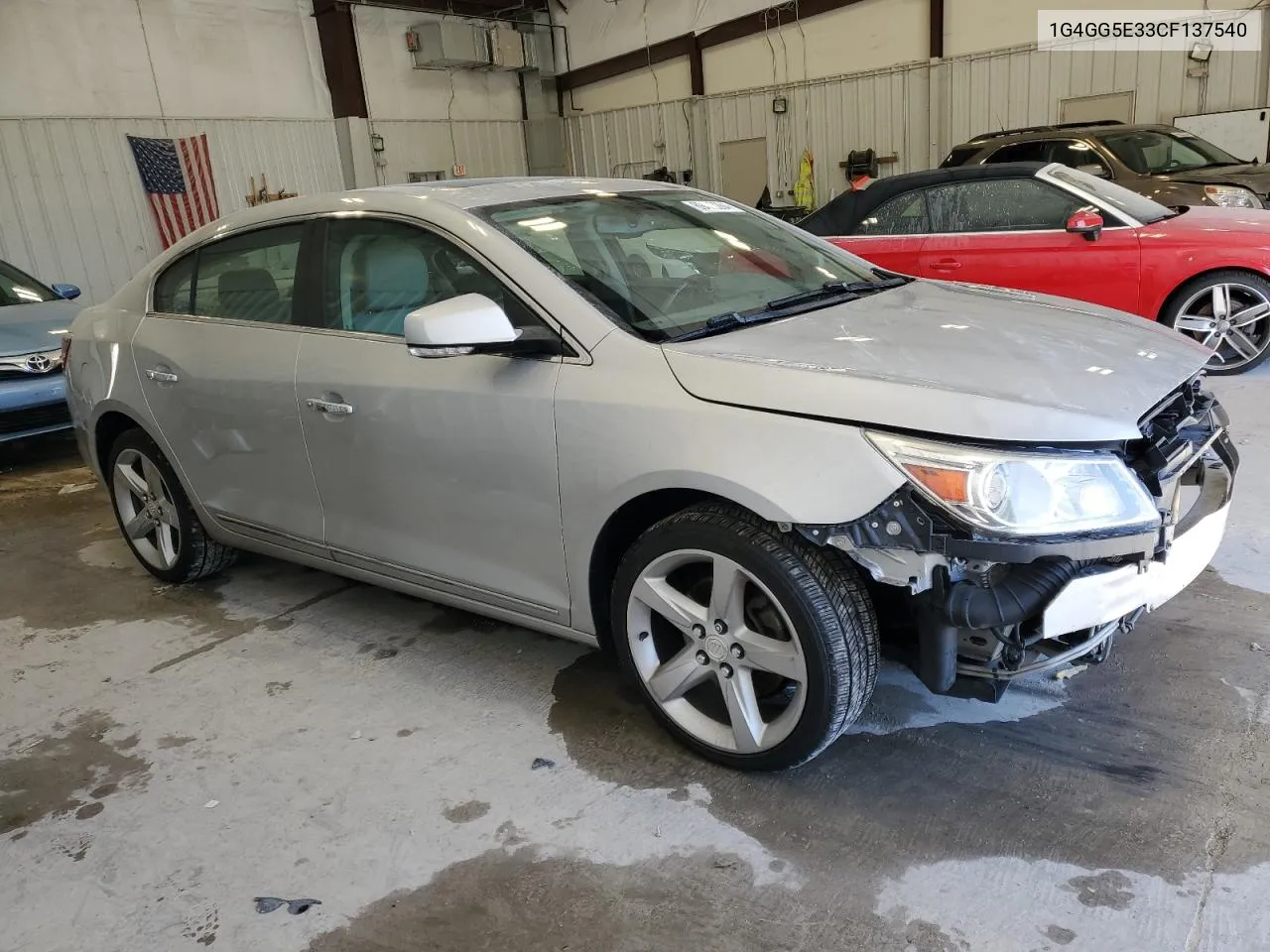 2012 Buick Lacrosse Premium VIN: 1G4GG5E33CF137540 Lot: 69479264