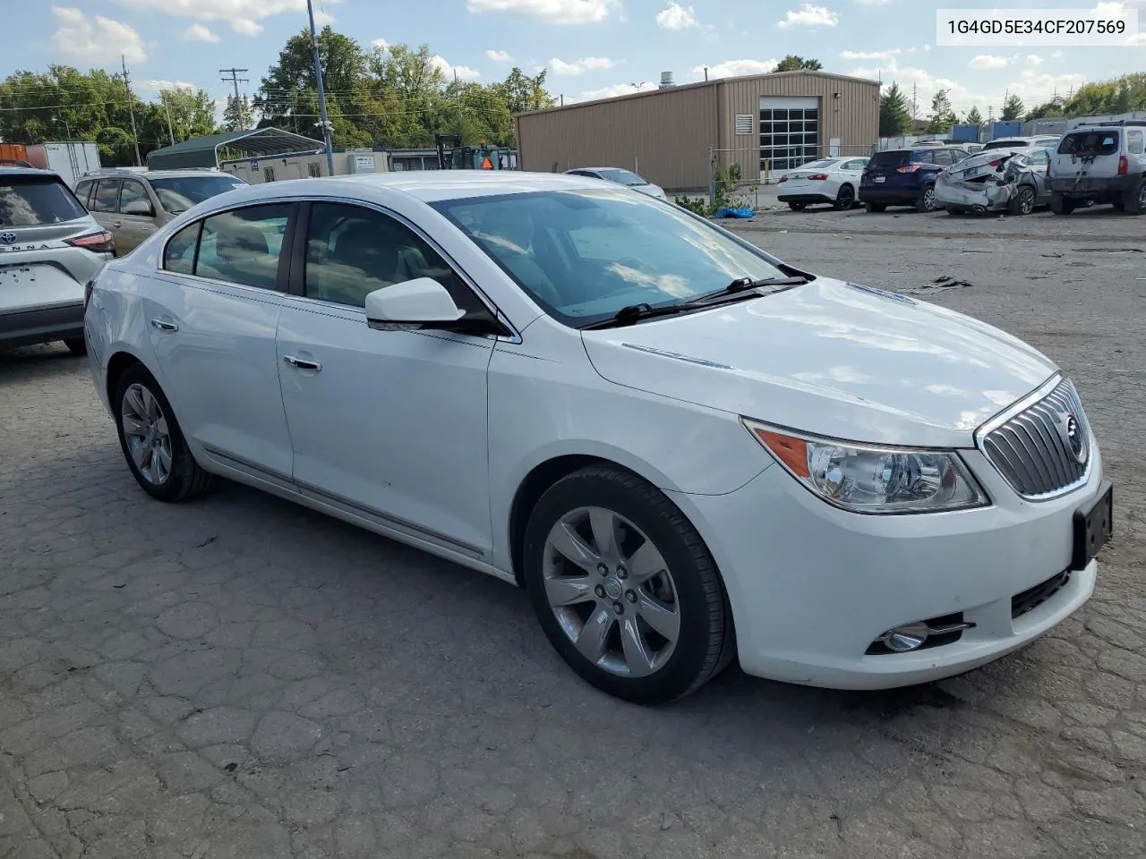 2012 Buick Lacrosse Premium VIN: 1G4GD5E34CF207569 Lot: 70016414