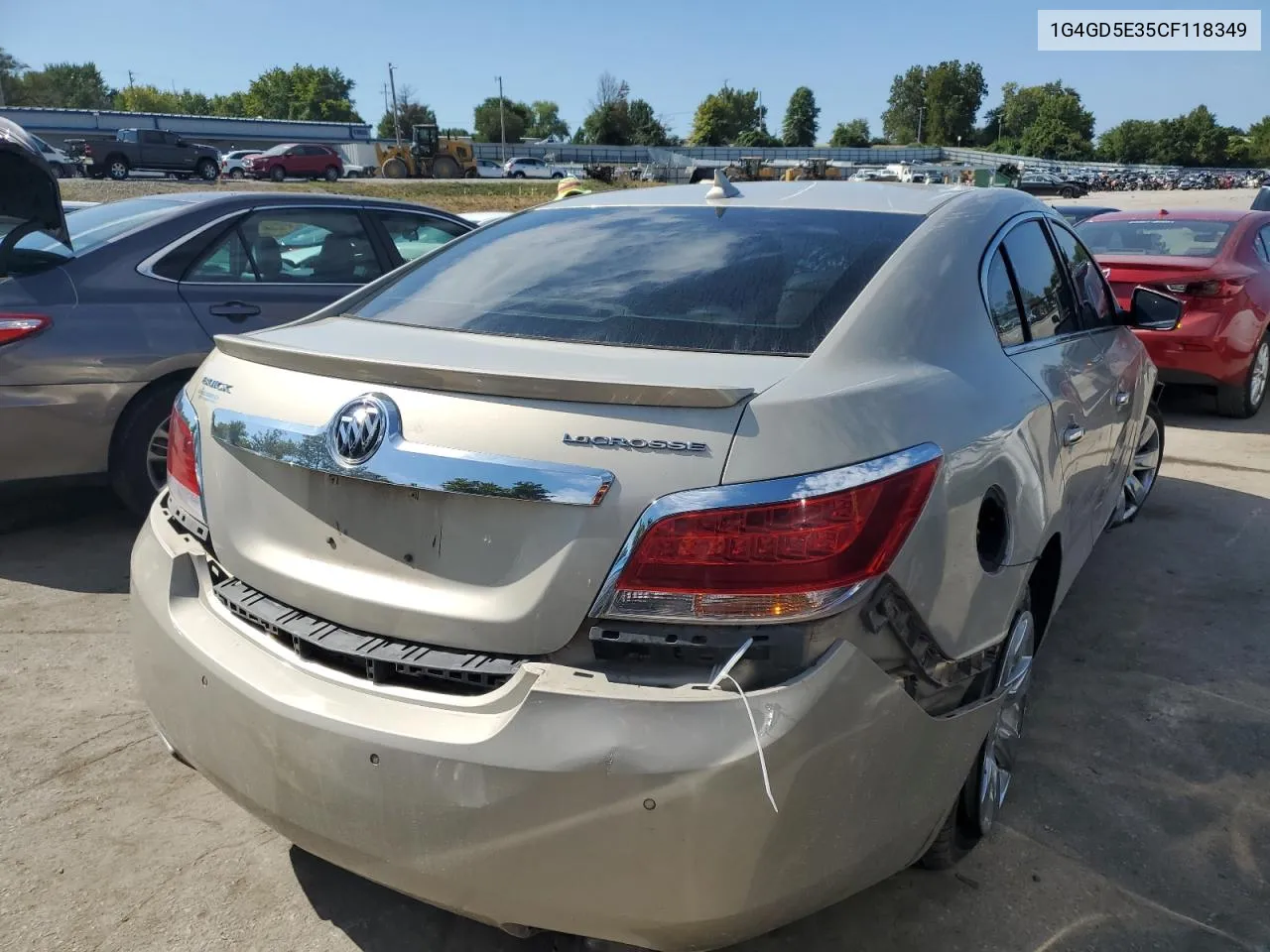 1G4GD5E35CF118349 2012 Buick Lacrosse Premium