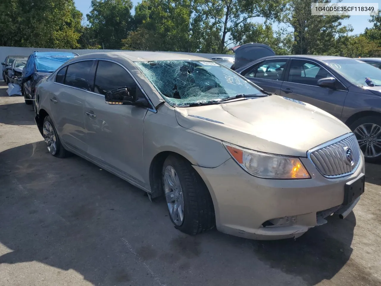 1G4GD5E35CF118349 2012 Buick Lacrosse Premium