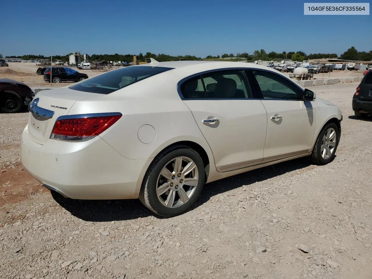 1G4GF5E36CF335564 2012 Buick Lacrosse Premium