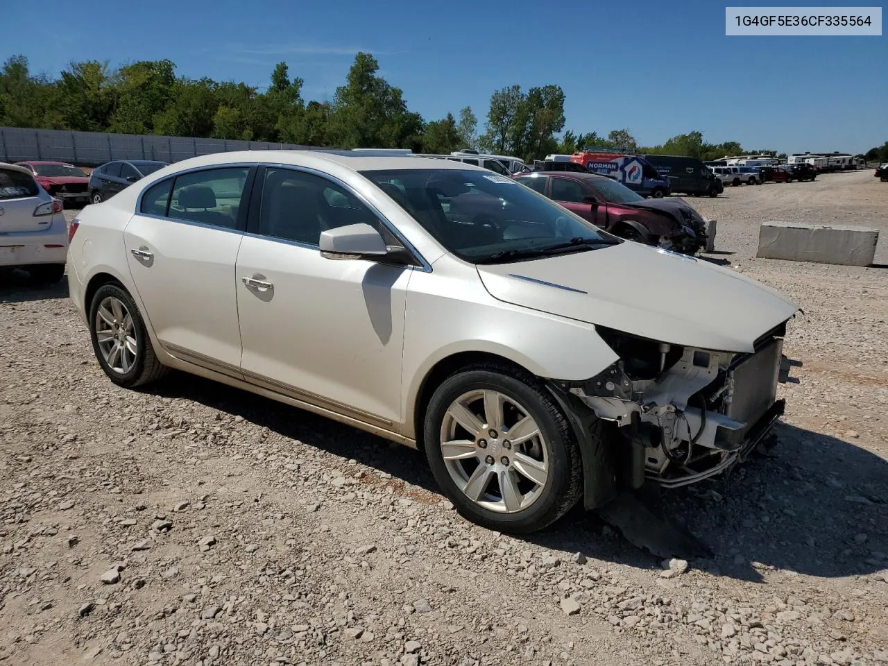 2012 Buick Lacrosse Premium VIN: 1G4GF5E36CF335564 Lot: 70563284