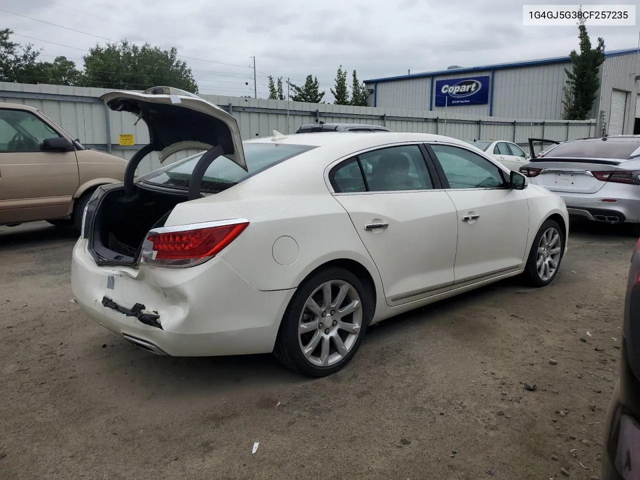 1G4GJ5G38CF257235 2012 Buick Lacrosse Touring