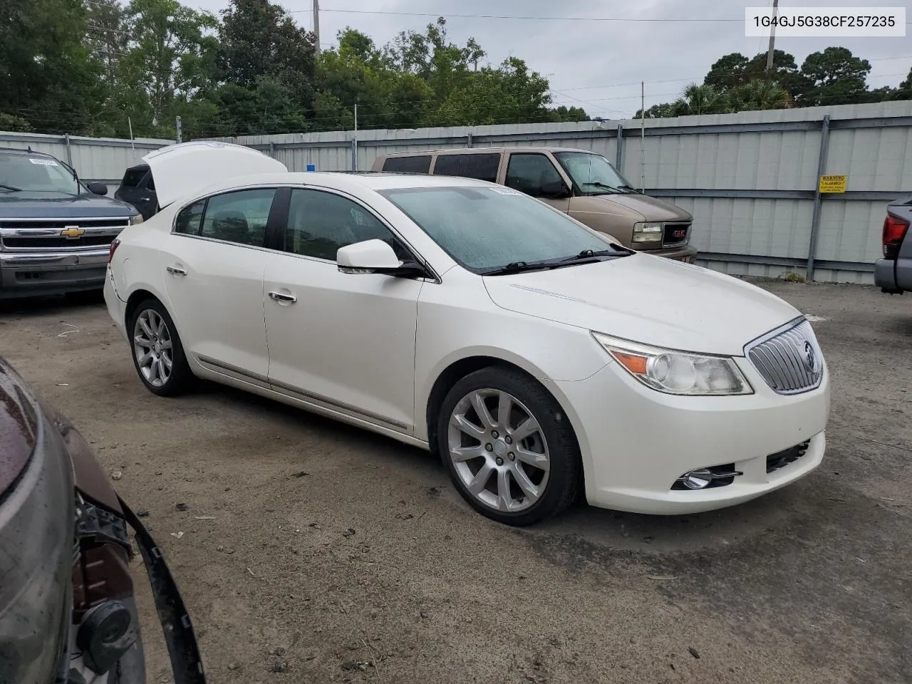 1G4GJ5G38CF257235 2012 Buick Lacrosse Touring