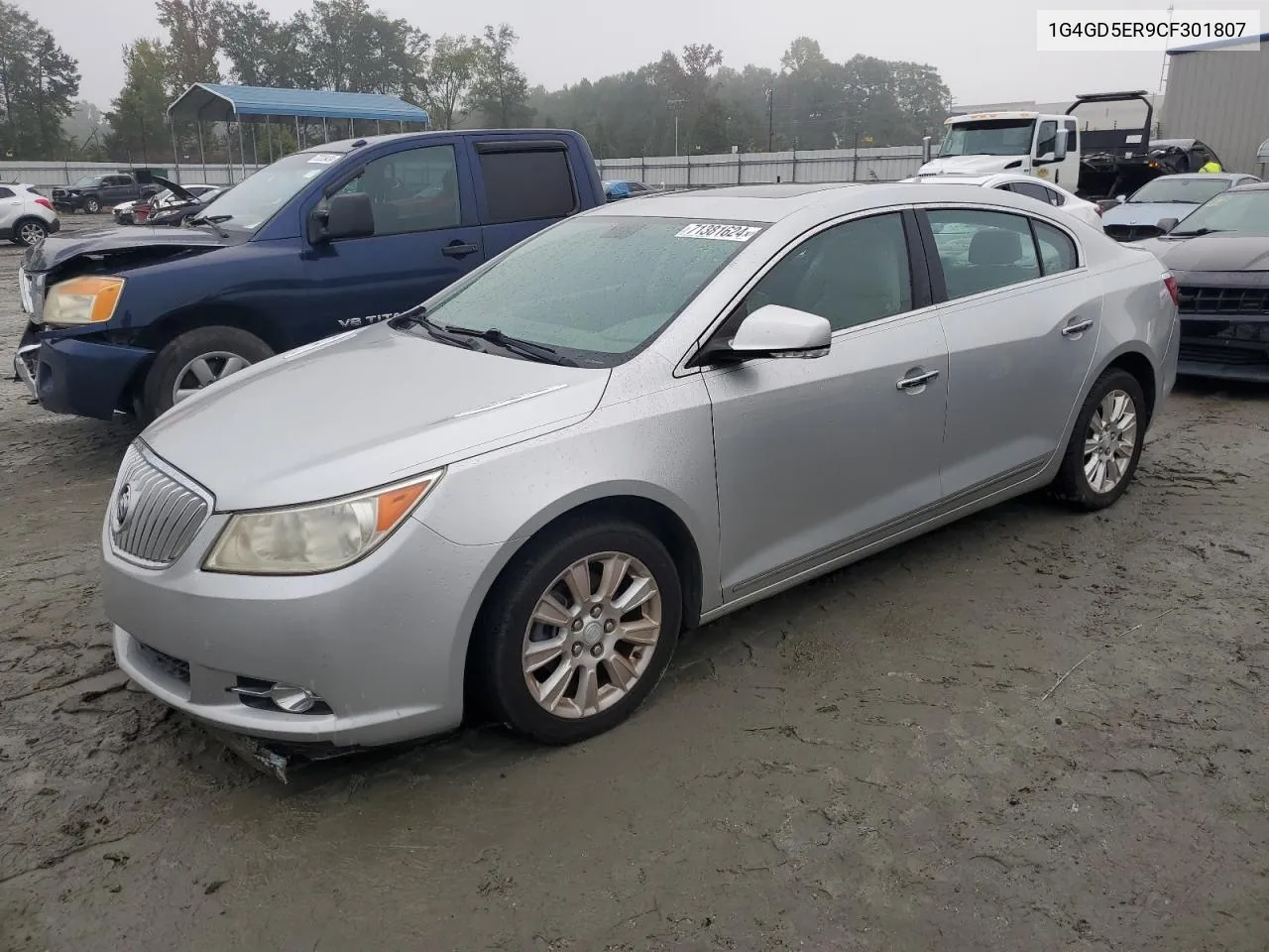 2012 Buick Lacrosse Premium VIN: 1G4GD5ER9CF301807 Lot: 71381624