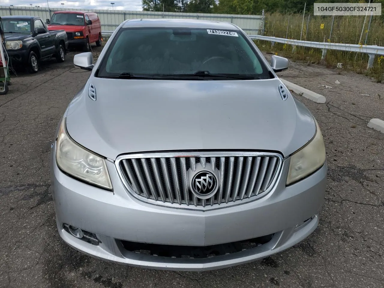 2012 Buick Lacrosse Premium VIN: 1G4GF5G30CF324721 Lot: 71392274