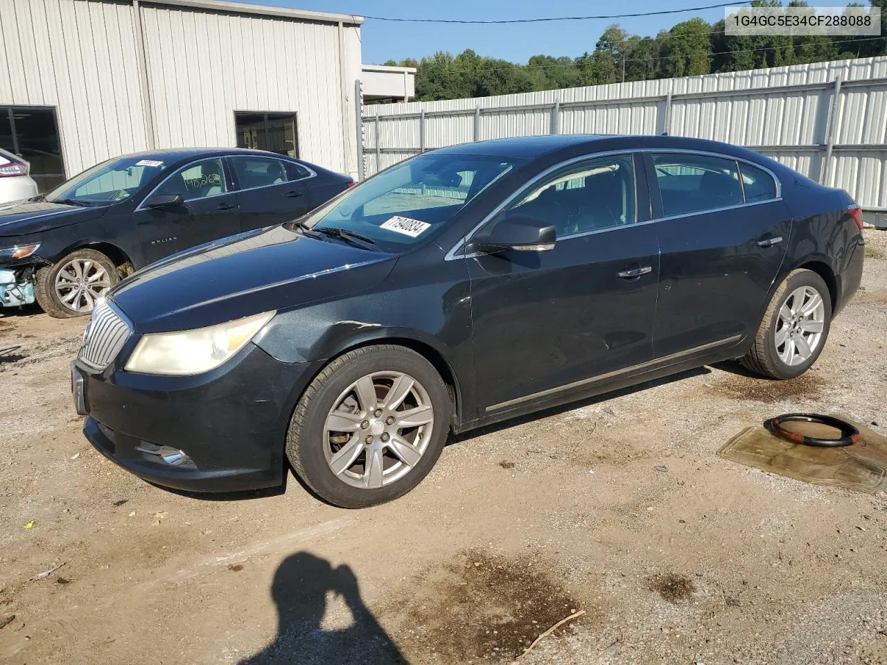 2012 Buick Lacrosse VIN: 1G4GC5E34CF288088 Lot: 71940834